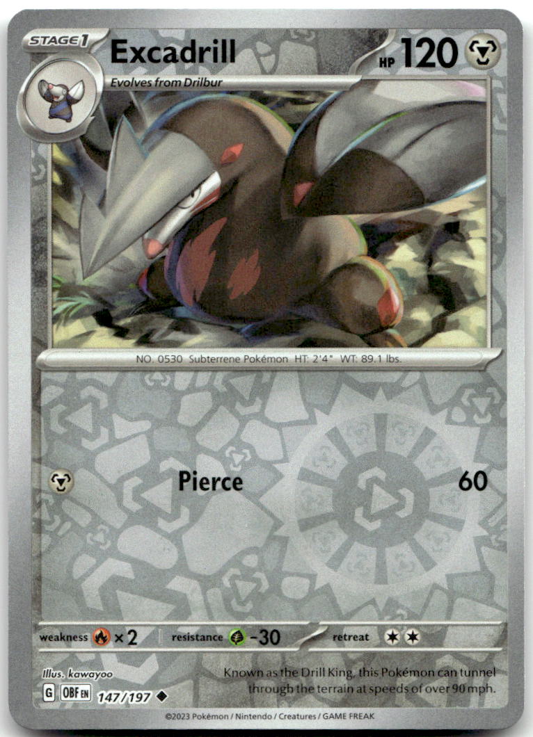 Pokemon SV03 Obsidian Flames - Choose Your Card - Holo & Reverse Holo