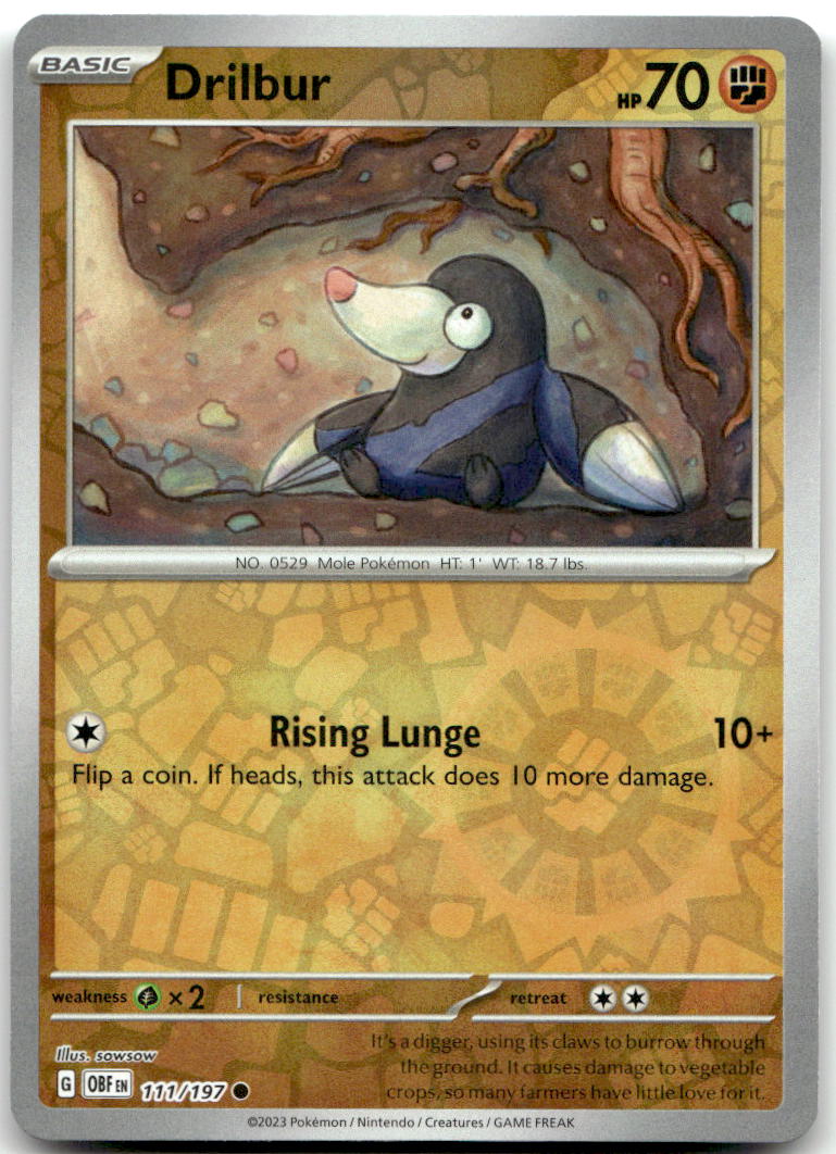 Pokemon SV03 Obsidian Flames - Choose Your Card - Holo & Reverse Holo