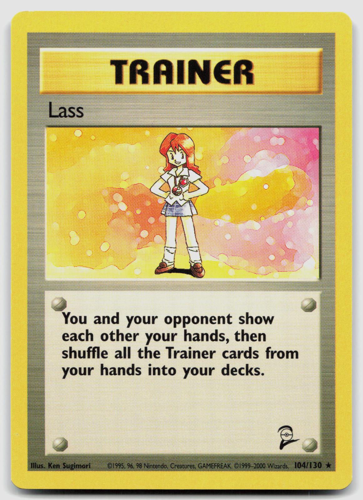 Lass 104/130 Base Set 2 Pokemon LP | eBay